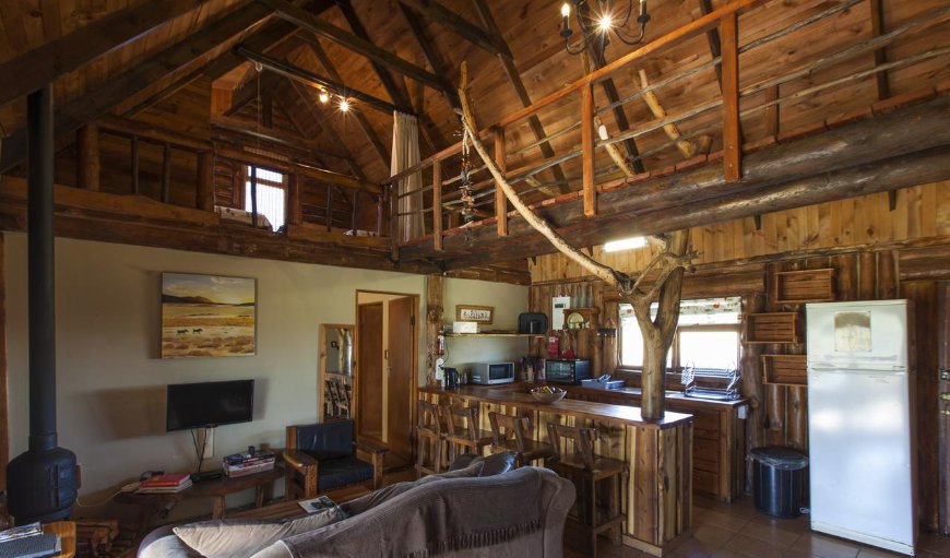 Kitchen and lounge area in Buffeljagsrivier, Swellendam, Western Cape, South Africa