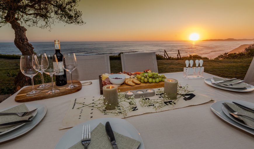 Sunset View from Patio in Brenton on Sea, Knysna, Western Cape, South Africa