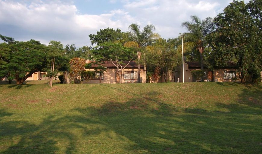 View of the chalets.