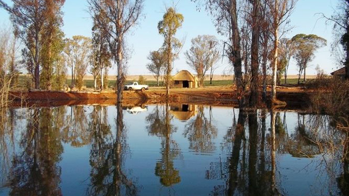 fishing lodge