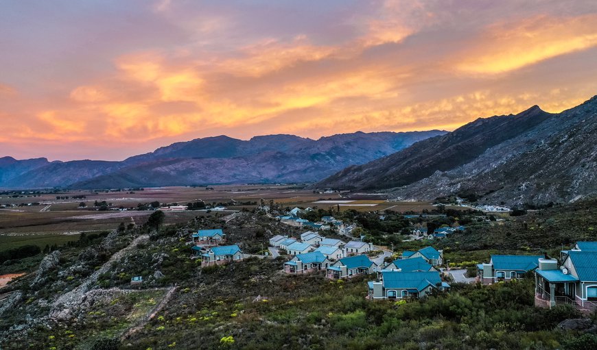 Aerial View in Rawsonville, Western Cape, South Africa