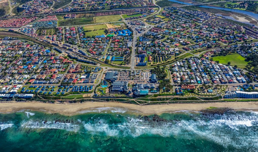 Aerial View in Hartenbos, Western Cape, South Africa