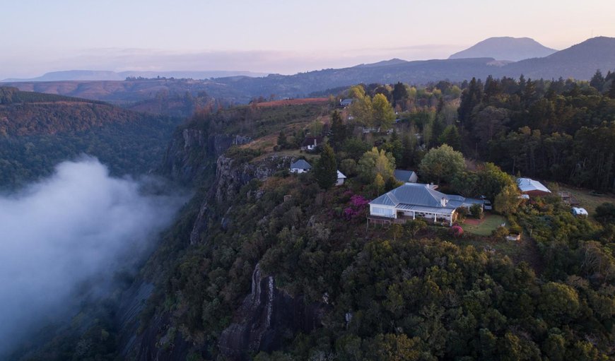 Bird's eye view in Hogsback, Eastern Cape, South Africa