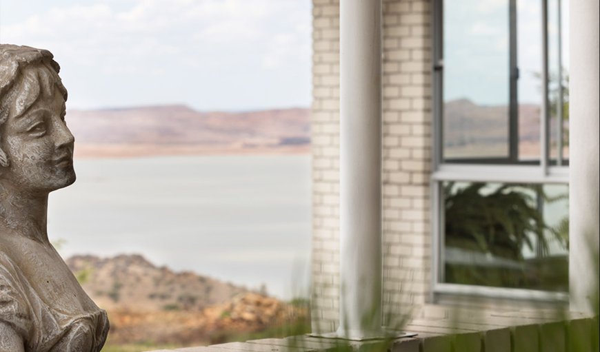 Balcony Surrounding Reception Area, View Over Gariep Dam