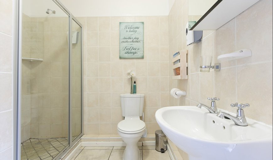 Semi Self-catering - Unit 5: Unit 5 Has a Separate Bathroom with a Shower, Toilet and Basin.