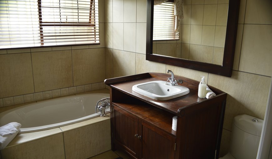 bath and shower in the luxury en-suite bathrooms