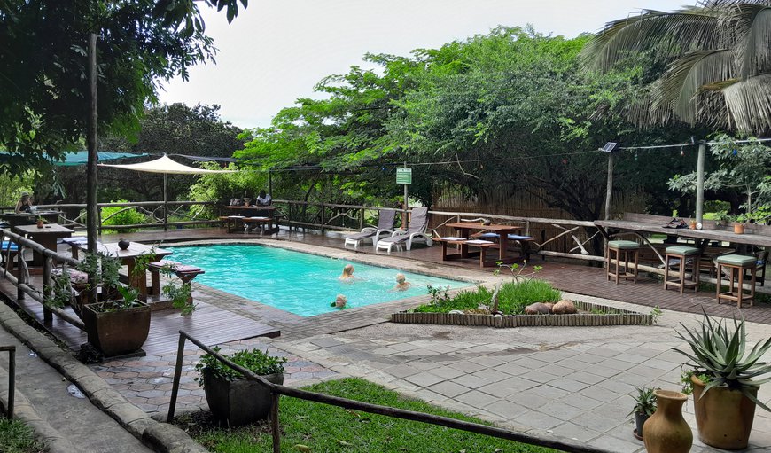 Swimming Pool & Restaurant area in Manguzi (Kosi Bay), KwaZulu-Natal, South Africa