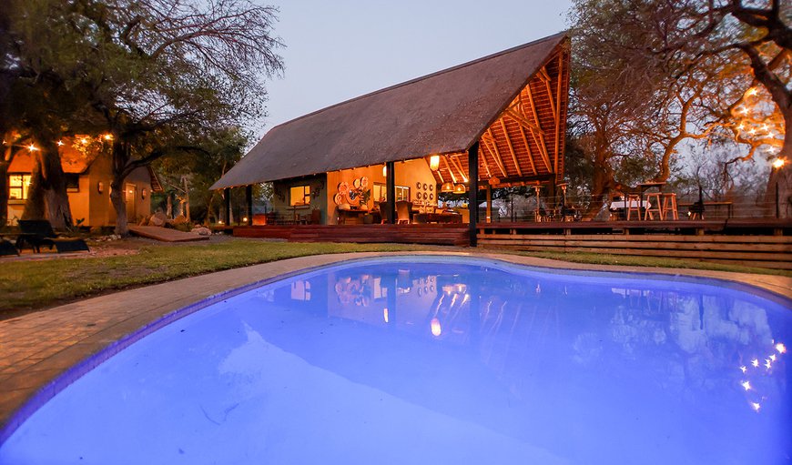 Pool area in Hoedspruit, Limpopo, South Africa