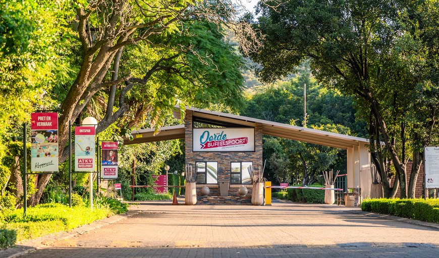 Entrance in Buffelspoort, North West Province, South Africa