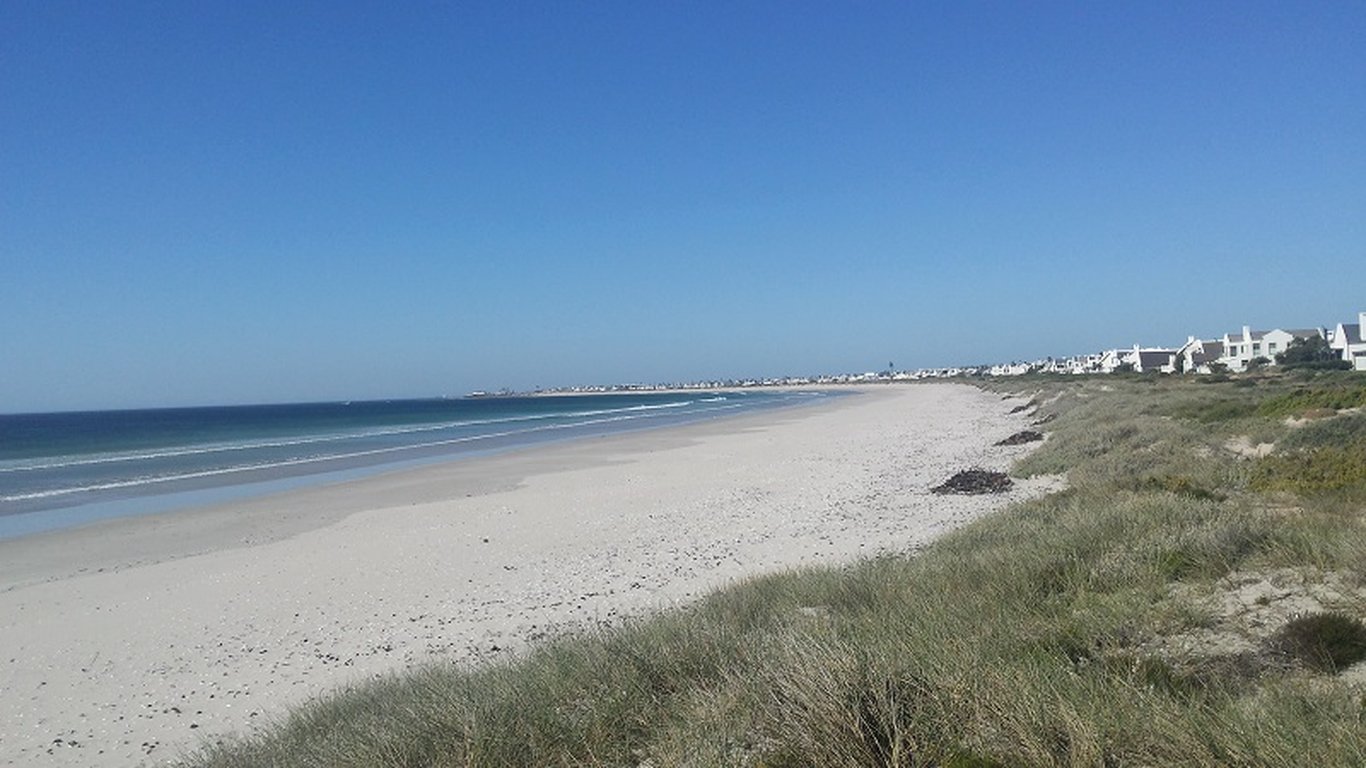 beach view in britannia bay, western cape , south africa