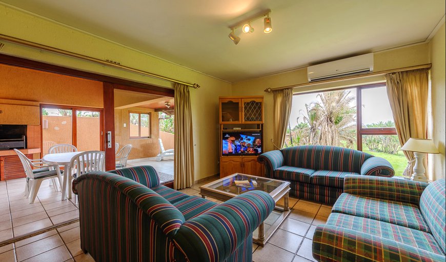 Living area leading out onto patio