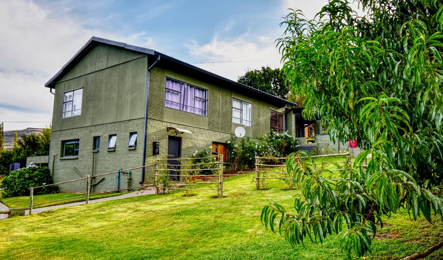 Outside view of our Willow Rest house in Clarens, Free State Province, South Africa