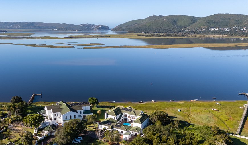 The St James of Knysna - Aerial View in Knysna Lagoon, Knysna, Western Cape, South Africa