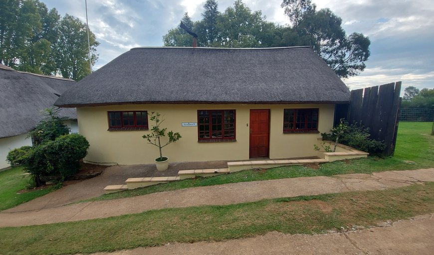 Two Bedroom self catering cottage: One Bedroom Unit - The bedroom is furnished with a king size bed