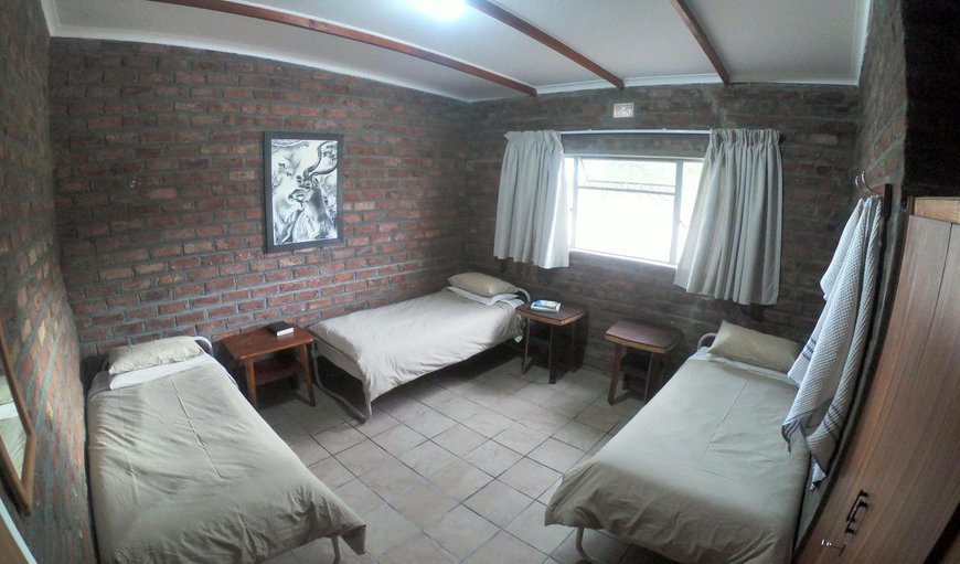 Leeurivier Veldhuis: Room 2 has 3 single beds