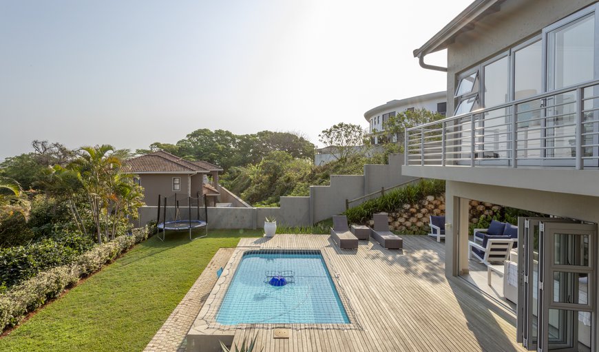 Deck and swimming pool