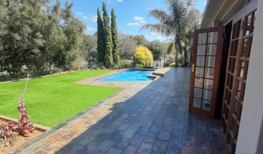 Garden in Dan Pienaar, Bloemfontein, Free State Province, South Africa