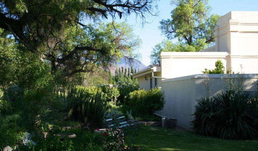 Garden in Nieu Bethesda, Eastern Cape, South Africa