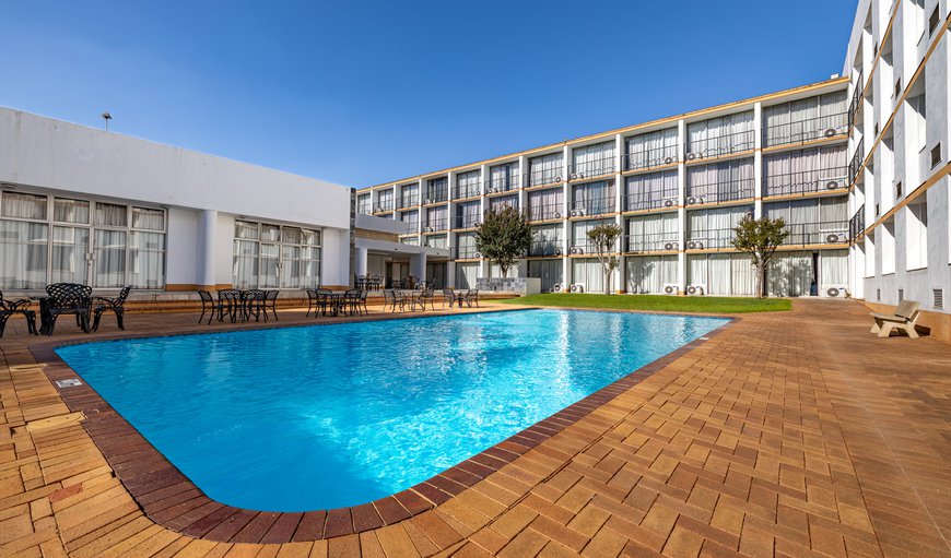 Swimming pool area in Ermelo, Mpumalanga, South Africa