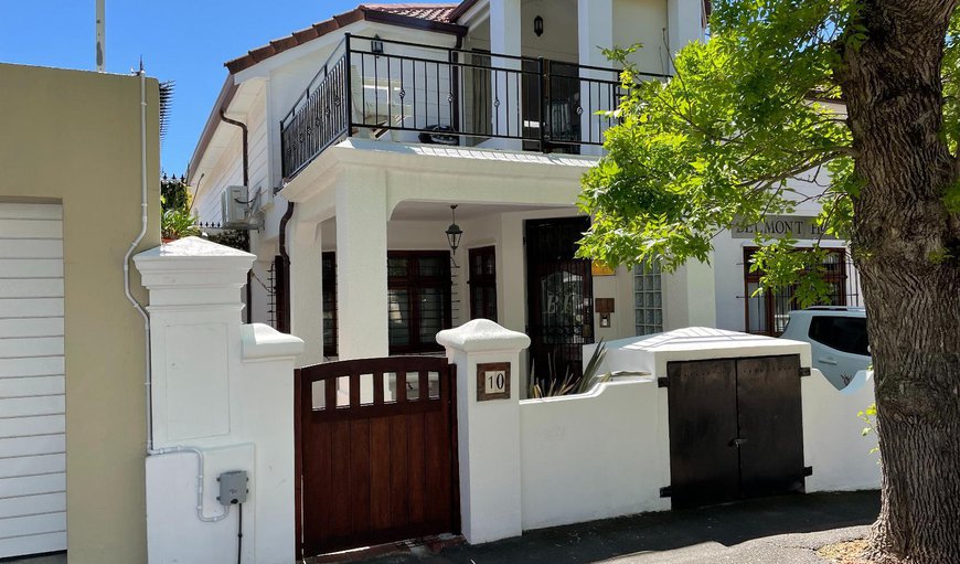 Facade or entrance in Oranjezicht, Cape Town, Western Cape, South Africa