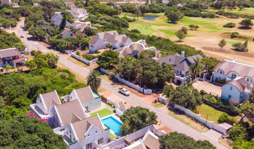 Bird's eye view in St Francis Bay, Eastern Cape, South Africa