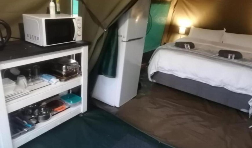 Comfort Safari Tent: Kitchenette