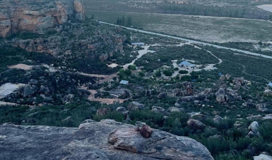 Bird's eye view in Clanwilliam, Western Cape, South Africa