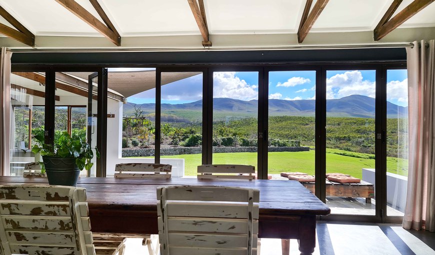 View from the dining area