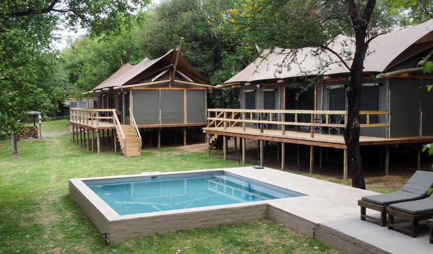 Swimming pool in Parys, Free State Province, South Africa