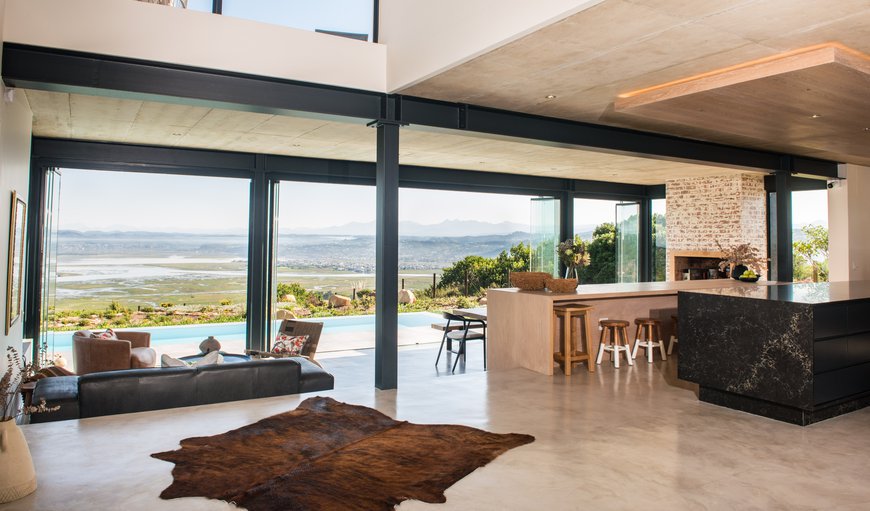 Open plan living area in Fernwood Estate, Knysna, Western Cape, South Africa