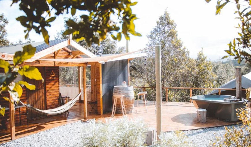 Patio in The Crags, Plettenberg Bay, Western Cape, South Africa