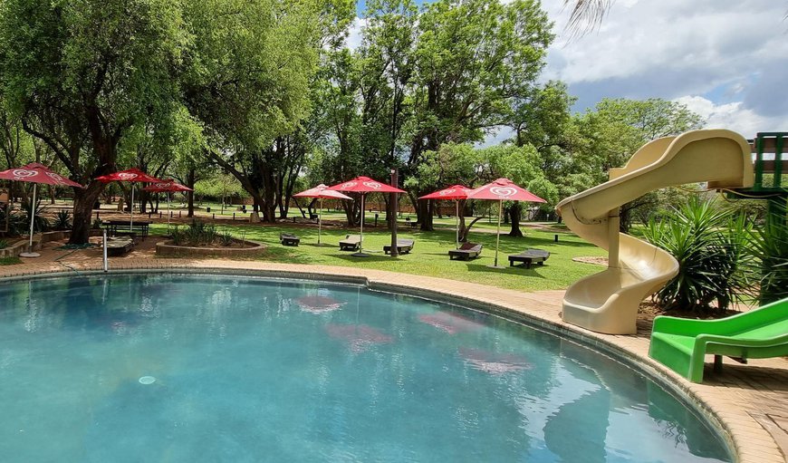 Swimming pool in Mabalingwe Nature Reserve, Bela Bela (Warmbaths), Limpopo, South Africa