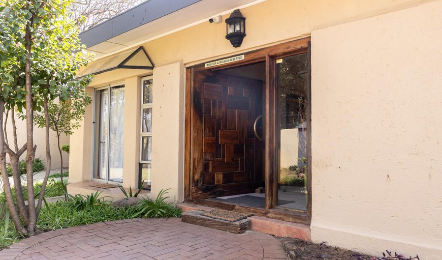 Facade or entrance in Mafikeng, North West Province, South Africa