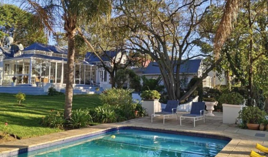 Pool view in Sandton, Johannesburg (Joburg), Gauteng, South Africa