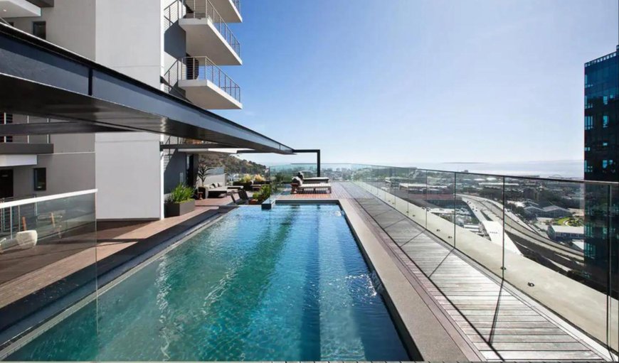 Swimming pool in De Waterkant, Cape Town, Western Cape, South Africa