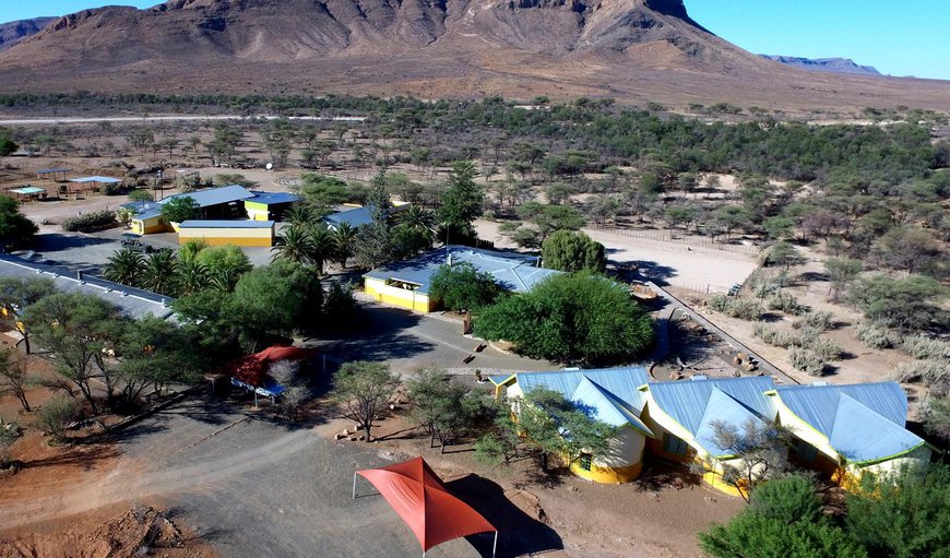 Bird's eye view in Maltahohe, Hardap, Namibia