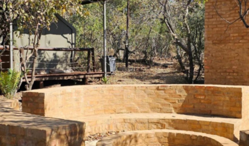 Gecko Camp: Seating area