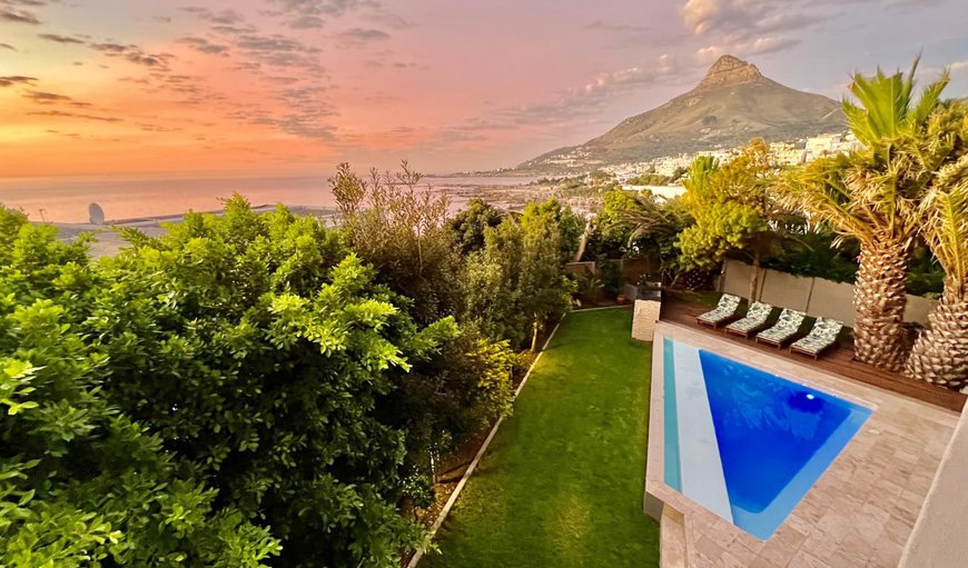 Pool view in Camps Bay, Cape Town, Western Cape, South Africa