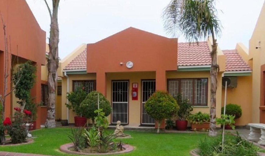 Facade or entrance in Walvis Bay, Erongo, Namibia