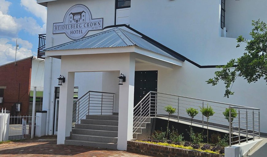 Facade or entrance in Heidelberg, Gauteng, South Africa