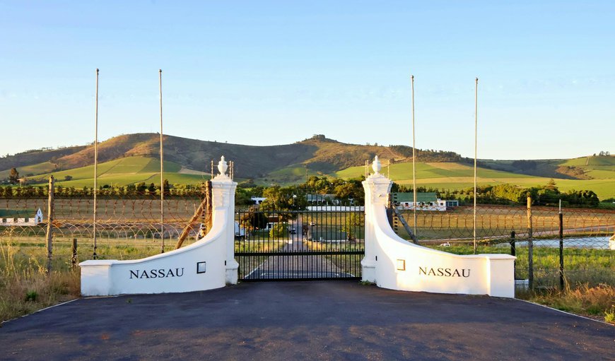 Facade or entrance in Stellenbosch, Western Cape, South Africa