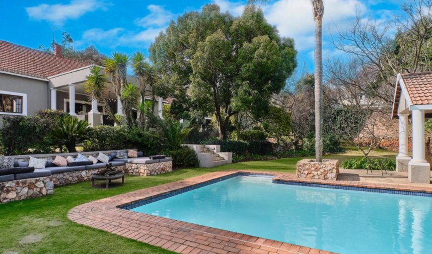 Pool view in Houghton, Johannesburg (Joburg), Gauteng, South Africa