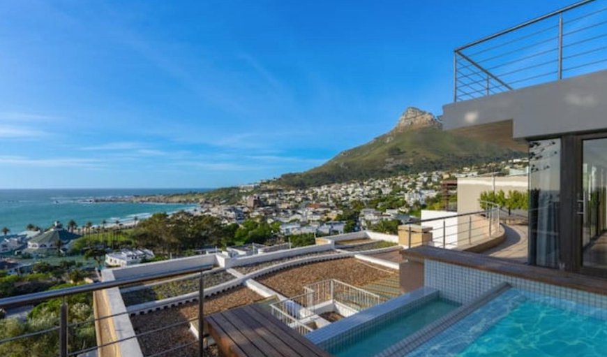 Pool view in Camps Bay, Cape Town, Western Cape, South Africa