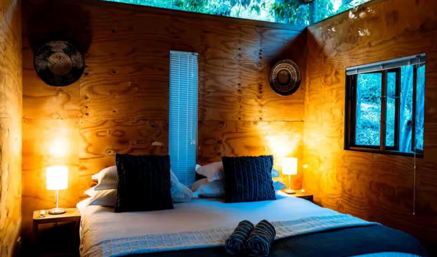 One Bedroom Cabin-The Forest Hut: Bed