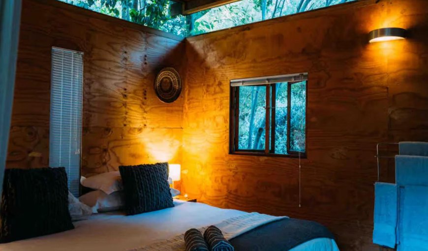 One Bedroom Cabin-The Forest Hut: Bed