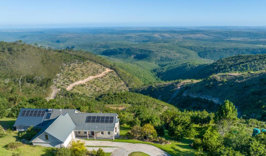 Bird's eye view in Grahamstown, Eastern Cape, South Africa