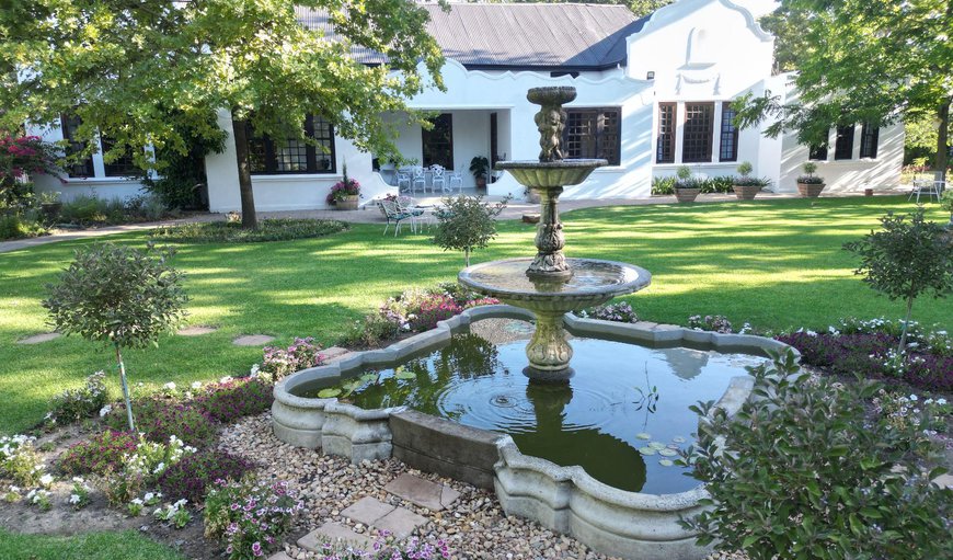 Garden in Paarl, Western Cape, South Africa