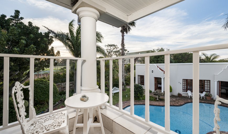 Luxury Suite 1: Luxury Suite- Overlook the pool and garden from your juliet balcony